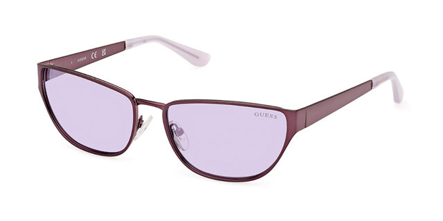 Guess Mauve Cat Eye Sunglasses Guess GU7896 74Z Cat Eye Transparent Pink Purple Sunglasses  main image 2