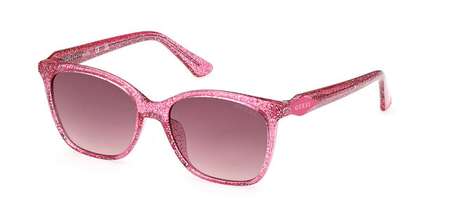 Guess GU9238 Kids 74F Square Transparent Glitter Pink  display picture 1