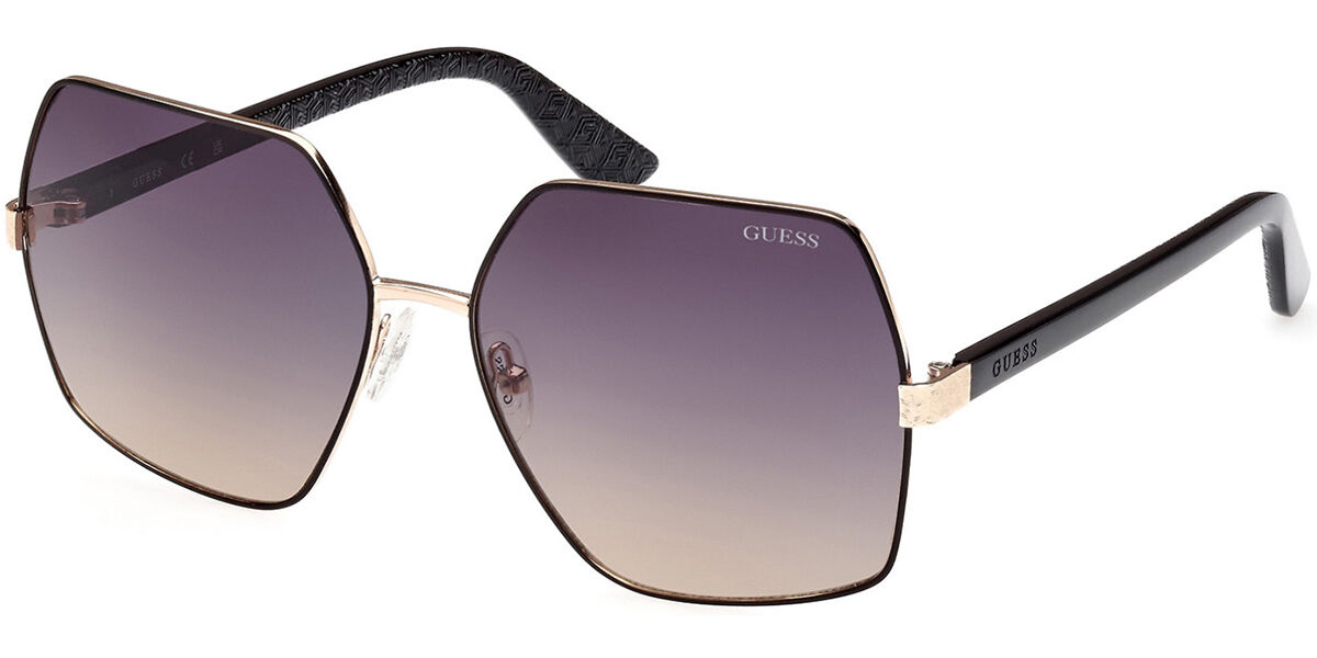 Photos - Sunglasses GUESS GU7881-H 05B Women's  Gold Size 58 