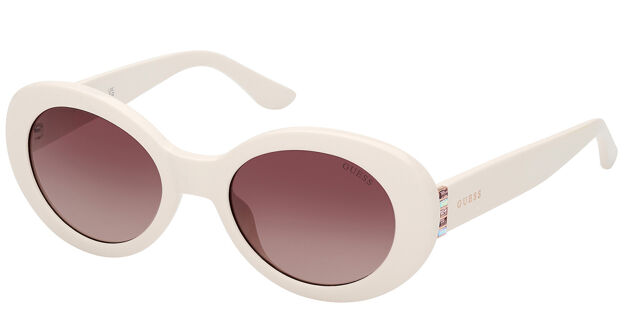 Guess GU7904 21F Oval White Sunglasses | SmartBuyGlasses US display picture 1