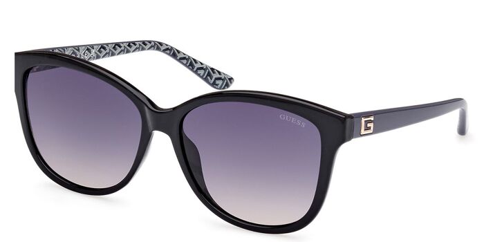 Guess GU7920 52P Square Dark Tortoise Sunglasses 