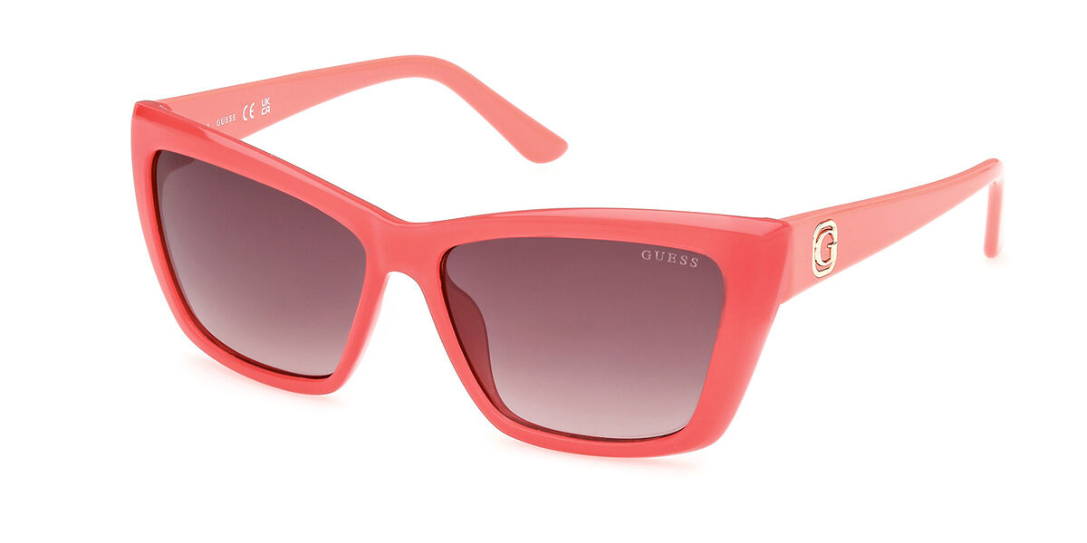 Photos - Sunglasses GUESS GU00098 72F Women's  Pink Size 55 