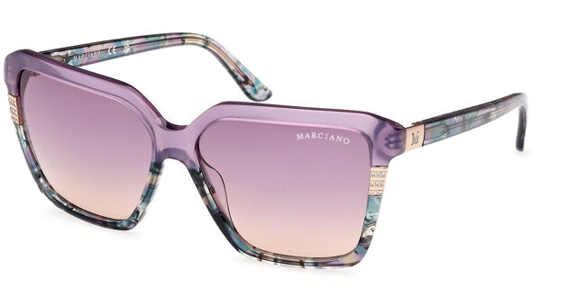 Lunettes De Soleil Boort 'Badagarang' - Couleur 'Shiny Tortoise' (Écaille Brillant) - Verres Violets - Unisexe - Neuf Avec Étiquettes