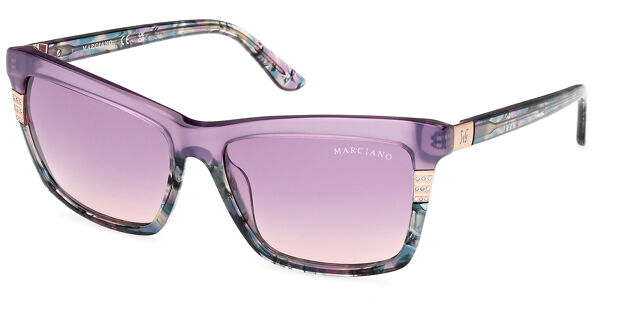 Lunettes De Soleil Boort Shiny Tortoise / Purple - Modèle Badagarang, Style Ovale, Neuves Avec étiquettes