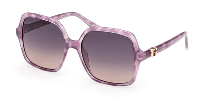 Guess GU00190 80Z Square Lilac/Tortoise Sunglasses 