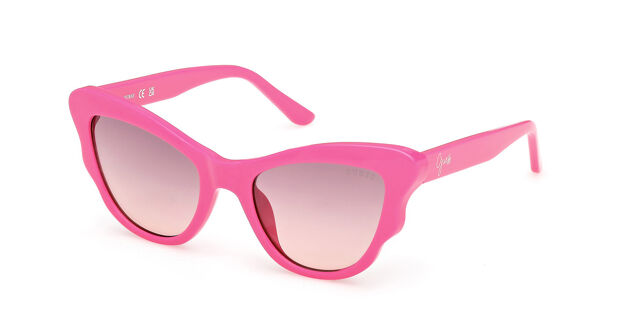 Guess GU00228 Kids 75Z Cat Eye Fuchsia Pink/Monocolor  display picture 1