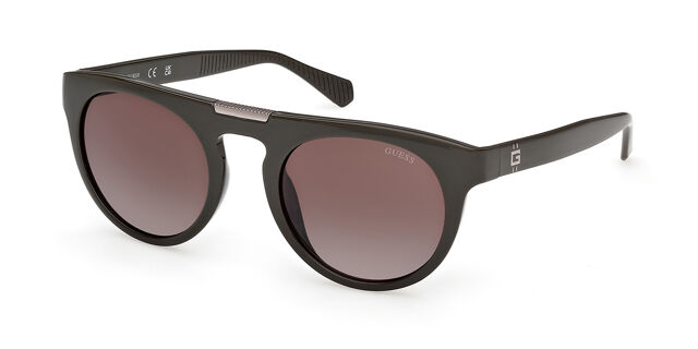 Lentes de sol Guess GU00275 96F Redondo Shiny Dark Green  display picture 1