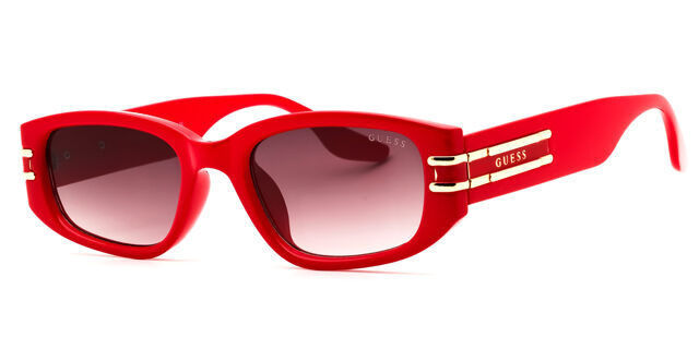 Guess GO00071 66F Rectangle Shiny Red Metallic Gold Accents  display picture 3
