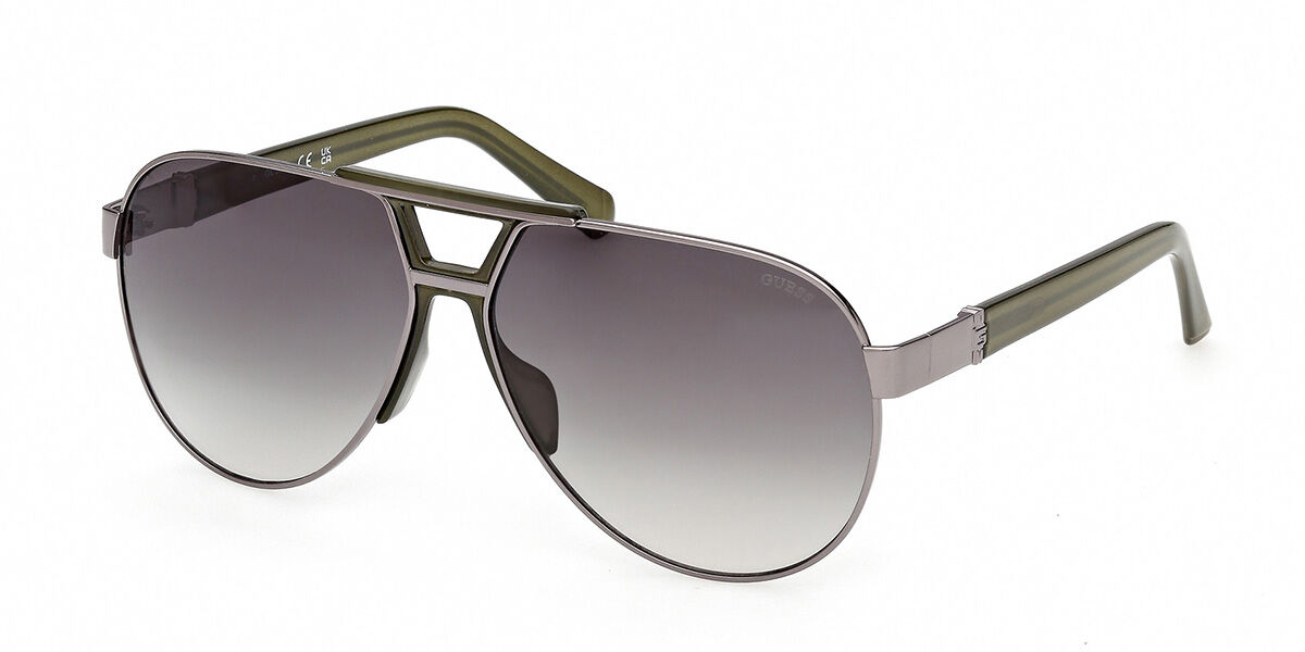 Guess GU00304 08P 63 Gunmetal Solglas&ouml;gon M&auml;n