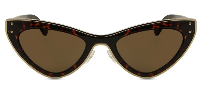 Moschino MOS099/S 086/9O Butterfly Dark Havana Sunglasses  display picture 3