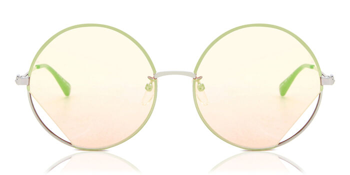 Moschino MOS063/S C9A/70 Square Transparent Red Sunglasses  display picture 2
