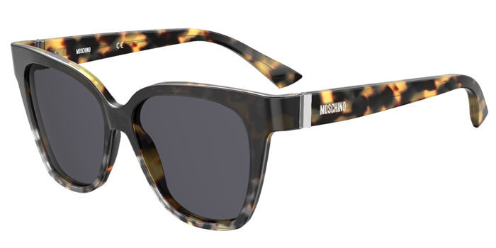Moschino MOS099/S 086/9O Butterfly Dark Havana Sunglasses 