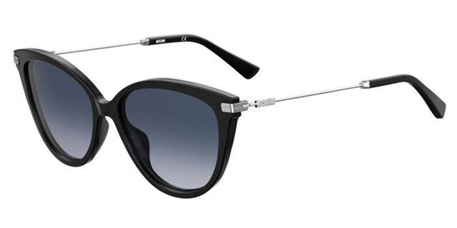 Moschino MOS069/S CSA/DG Cat Eye Black Palladium Sunglasses  display picture 3