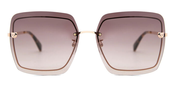 Moschino MOS085/G/S 0KB7 90 Sunglasses - Gold Frame, Grey Lenses Gold Vintage Moschino MM3021-S Sunglasses – RSTKD Vintage main image 3