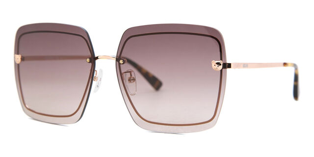 Moschino MOS085/G/S Asian Fit 09Q/HA Oversize Or lunettes de 