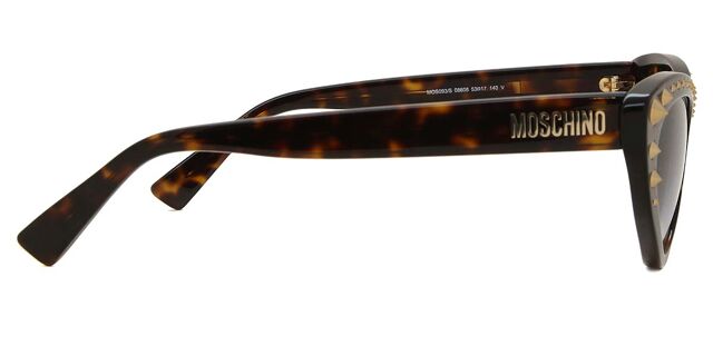 Moschino MOS093/S 086/08 Cat Eye Havana Sunglasses | Vision  display picture 3