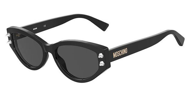 Moschino MOS109/S 807/IR Cat Eye Black Sunglasses  display picture 2