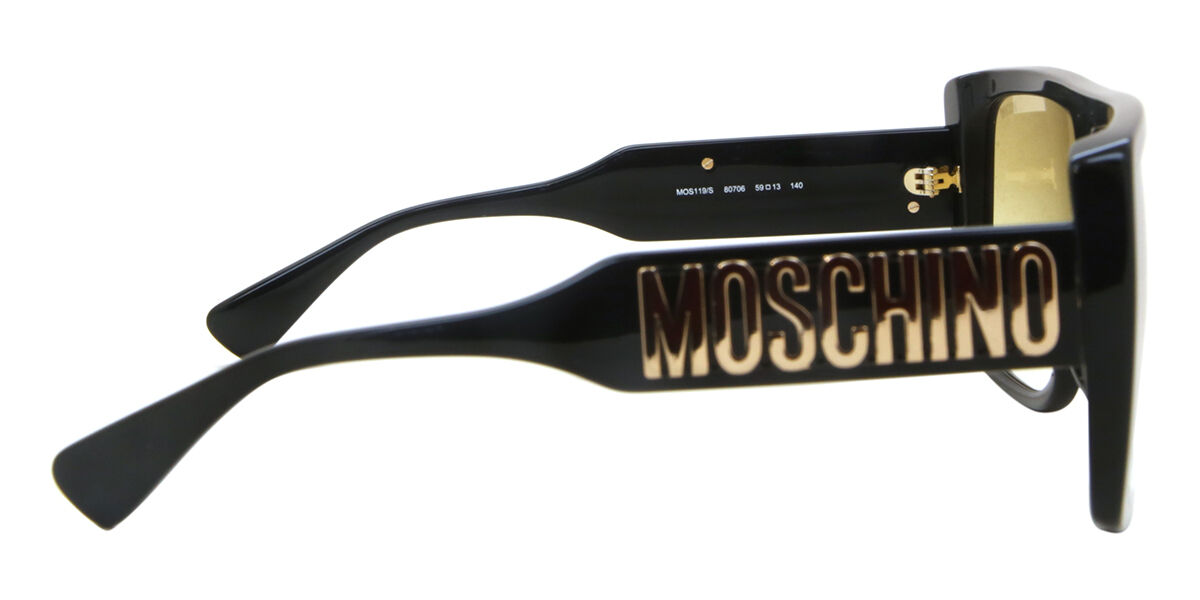 Moschino モスキーノ MOS119/S-80706 サングラス Black Moschino MOS119/S 807IR Sunglasses - US