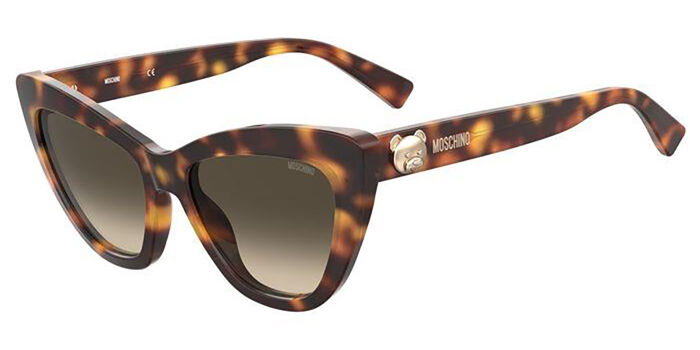 NEW MOSCHINO SUNGLASSES HAVANA BROWN WOMEN EYEWEAR MOSCHINO MOS109/S 0086 70 Moschino MOS109/S 0086 70 Women main image 3