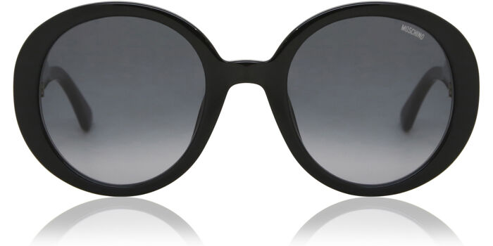 Moschino Sunglasses - MOS013/S 807/9O - Black - NIB Moschino MOS013/S 807/9O Round Black Sunglasses | Vision  main image 2