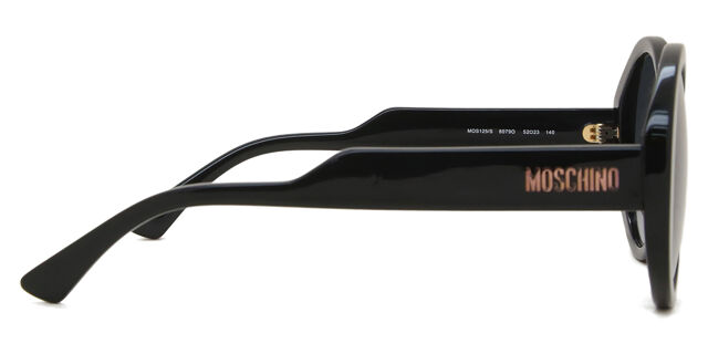 NEW MOSCHINO SUNGLASSES BLACK ROUND WOMEN EYEWEAR MOSCHINO MOS125/S 0807 9O Moschino | Accessories | New Moschino Sunglasses Black Round  main image 3