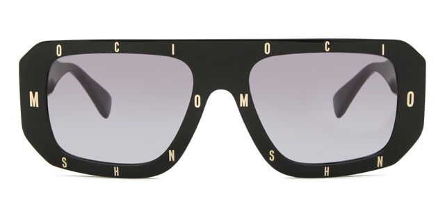 Moschino MOS129/S 807/9O Square Black Pattern Sunglasses  display picture 2