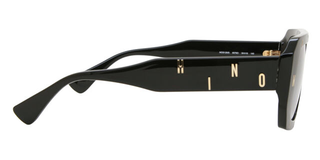 Moschino Sunglasses Women MOS129/S Black New With Tags Moschino Sunglasses MOS129/S 807/9O Black grey Woman | eBay main image 2