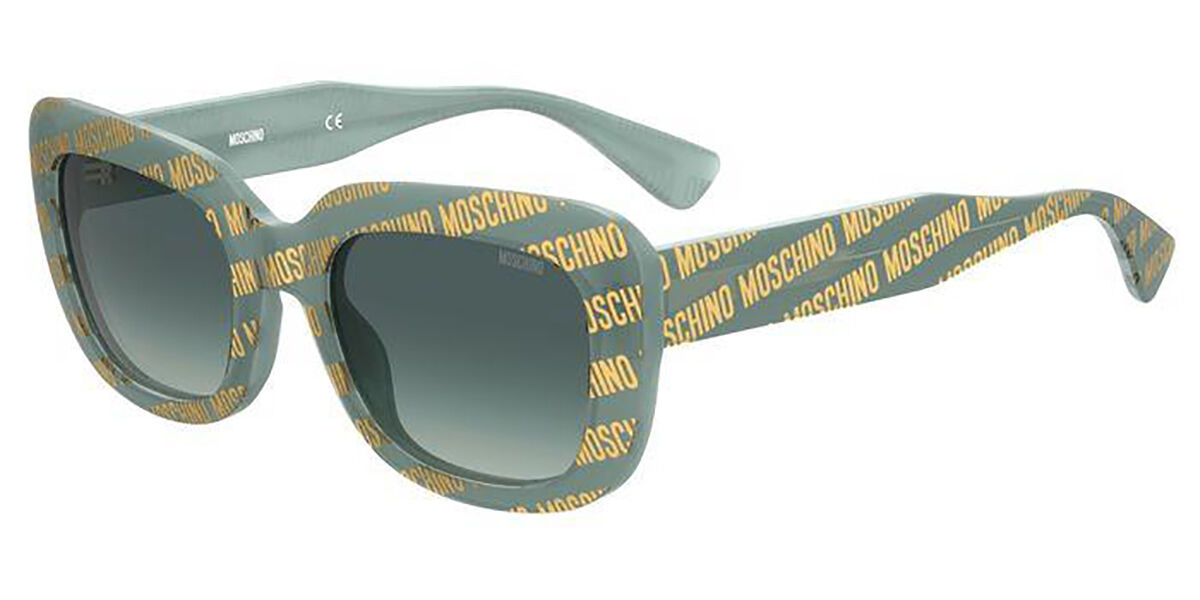 Photos - Sunglasses Moschino MOS132/S 6HO/9K Women’s  Green Size 53 