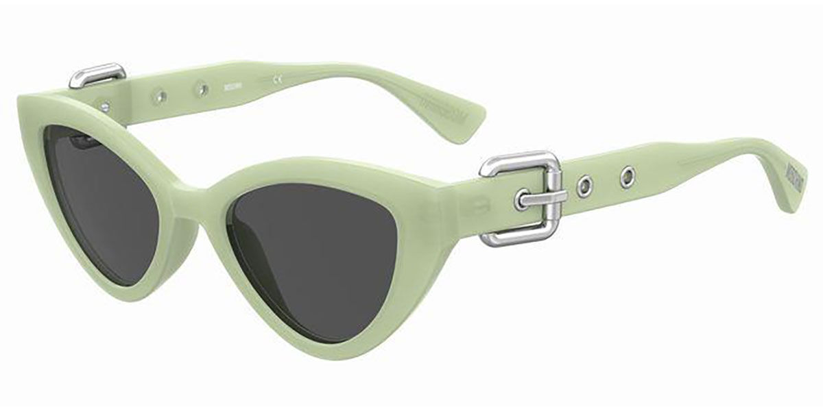 Photos - Sunglasses Moschino MOS142/S 1ED/IR Women's  Green Size 51 
