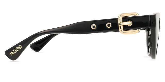 NEW MOSCHINO SUNGLASSES BLACK CAT EYE WOMEN EYEWEAR MOSCHINO MOS142/S 0807 IR Moschino Grey Cat Eye Ladies Sunglasses MOS142/S 0807/IR 51  main image 4
