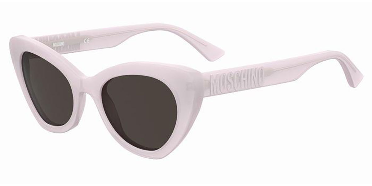 Moschino MOS147/S 35J/IR Sunglasses in Frosted Pink | SmartBuyGlasses USA