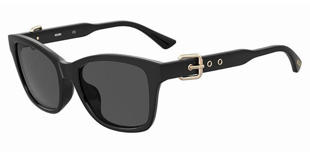 Moschino MOS149/F/S Asian Fit 807/IR Square Black Sunglasses  display picture 3