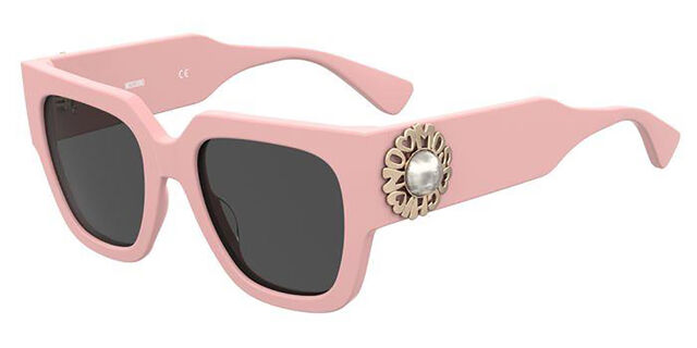 Moschino MOS153/S 35J/IR Square Pink Sunglasses  display picture 1