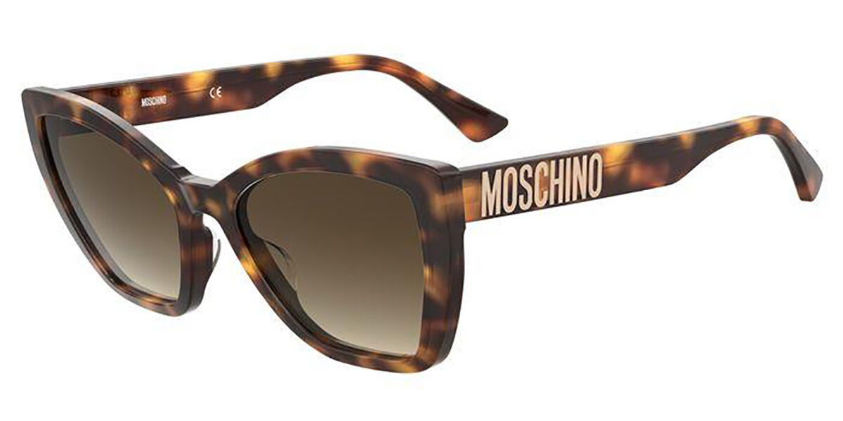 Photos - Sunglasses Moschino MOS155/S 05L/HA Women's  Tortoiseshell Size 55 