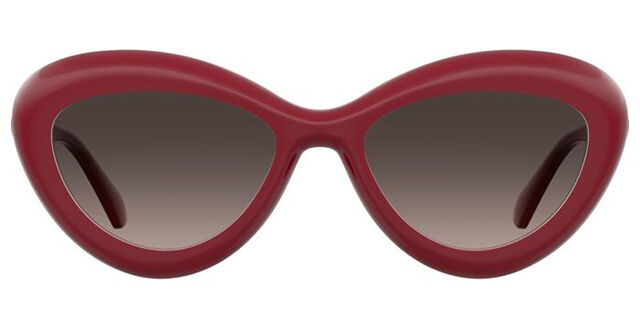 Moschino MOS163/S C9A/HA Cat Eye Red Sunglasses  display picture 2