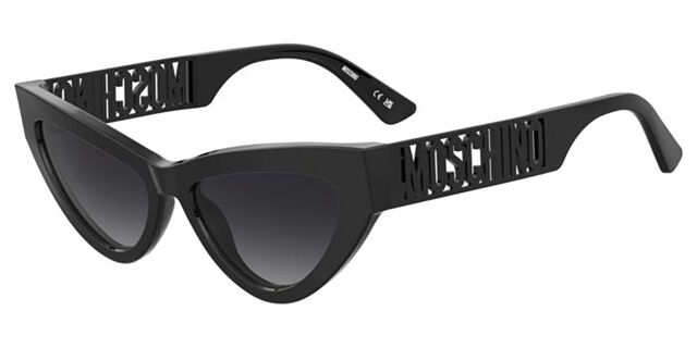 Moschino MOS170/S 807/9O Cat Eye Black Sunglasses  display picture 2