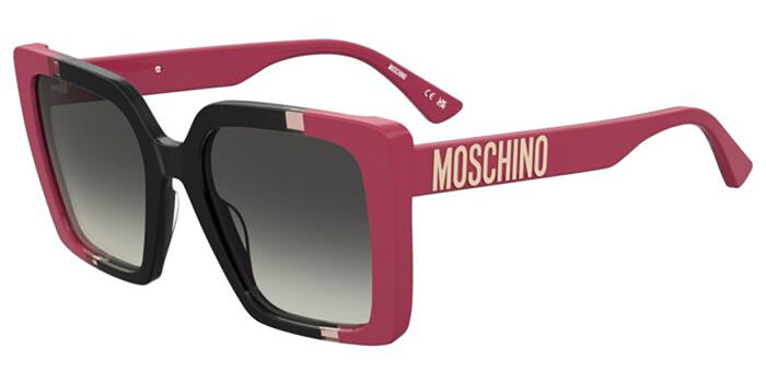 Moschino MOS127/S 35J/HA Square Pink Sunglasses  display picture 3