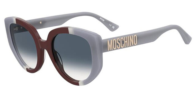 NEW MOSCHINO SUNGLASSES BLUE/BROWN WOMEN EYEWEAR MOSCHINO MOS173/S 0S9W 08 Moschino MOS077/S 0807 IR Women main image 4