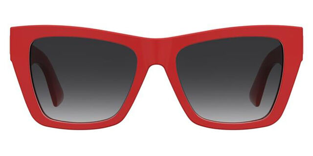 Moschino MOS181/S C9A/9O Rectangle Red Sunglasses  display picture 2