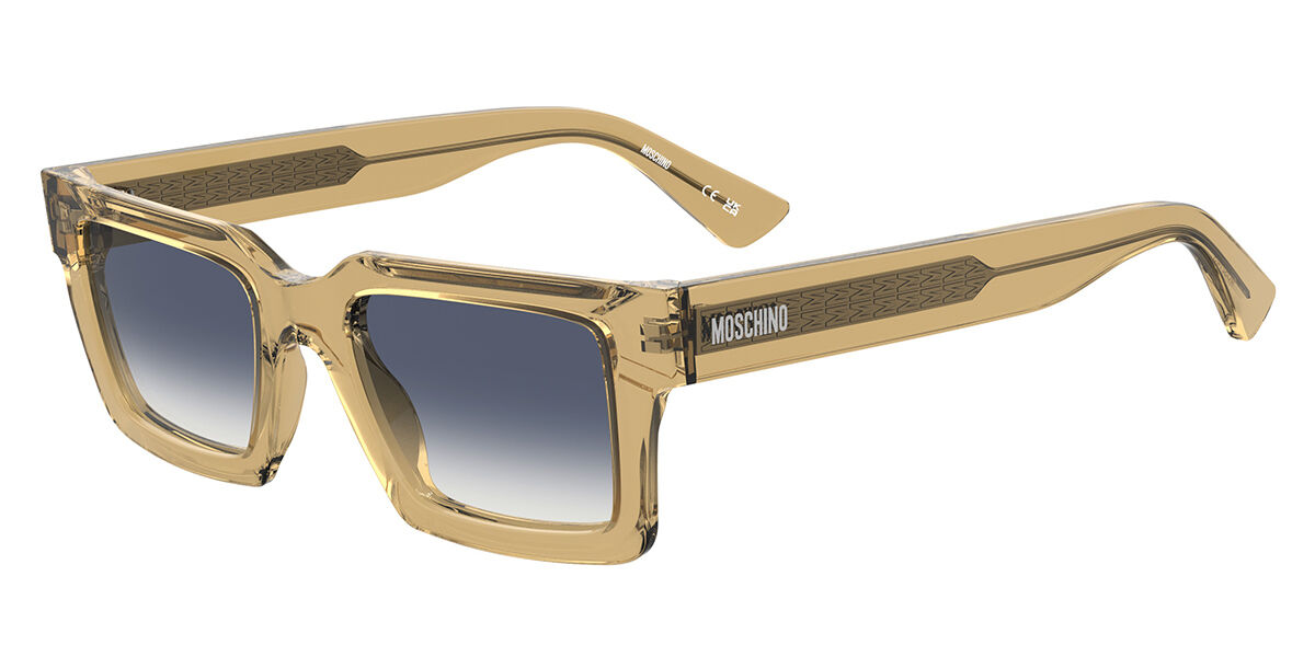 Photos - Sunglasses Moschino MOS214/S HAM/8 Men's Yellow Size 52