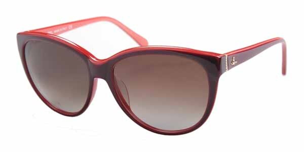 Vivienne Westwood VW 736 A4 Sunglasses in Red | SmartBuyGlasses USA