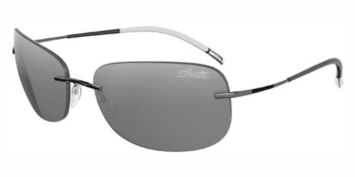 Silhouette 8130/S TMA ICON 6206 Sunglasses in Black | SmartBuyGlasses USA