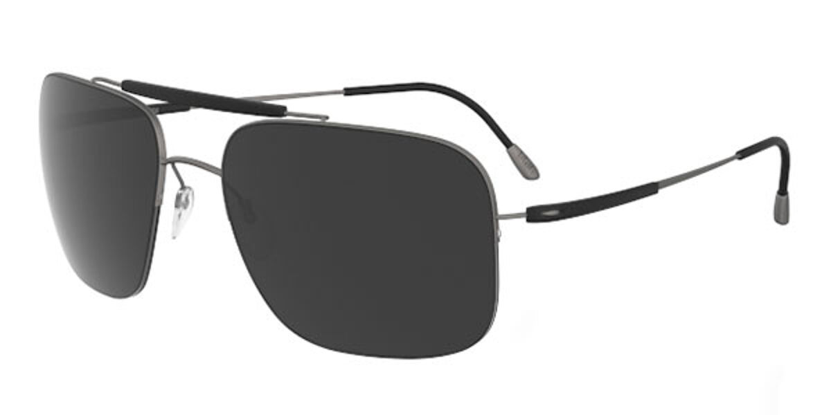 Silhouette ADVENTURER 8657 6203 Sunglasses in Grey | SmartBuyGlasses USA