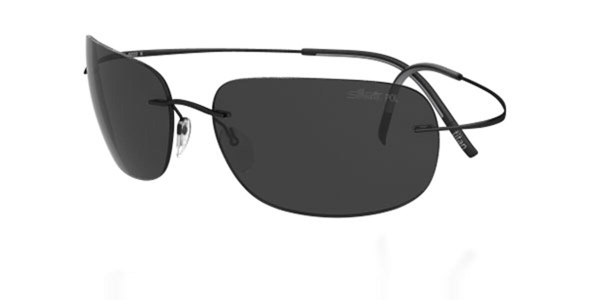 Silhouette MUST-COLLECTION 8670 Polarized 6200 Sunglasses Black ...