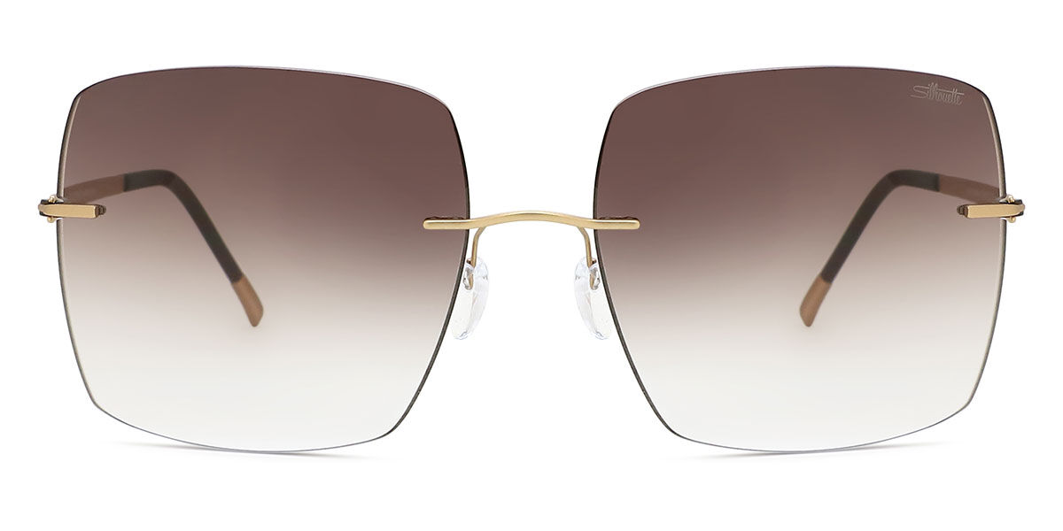Silhouette 8191/75 7530 Women’s Sunglasses Gold Size 60