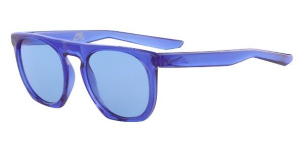 Nike FLATSPOT EV0923 555 52mm Blaue Herren Sonnenbrillen