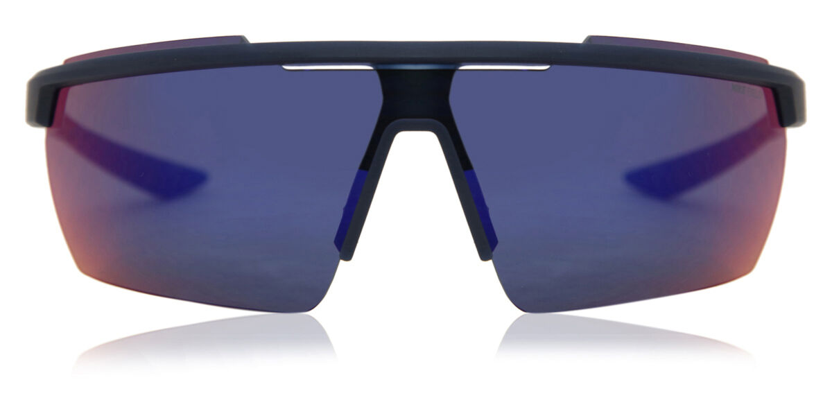 Nike WINDSHIELD ELITE E CW4660 451 Sunglasses Matte Blue VisionDirect