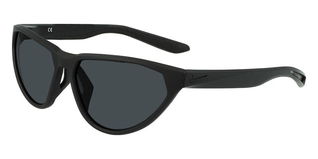 Nike MAVERICK FIERCE DJ0800 010 Oval Matte Black Sunglasses  display picture 2