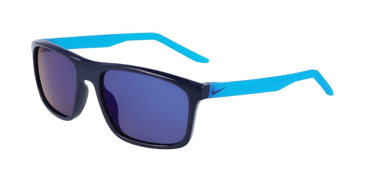Photos - Sunglasses Nike FIRE P FD1818 Polarized 451 Men's  Blue Size 54 