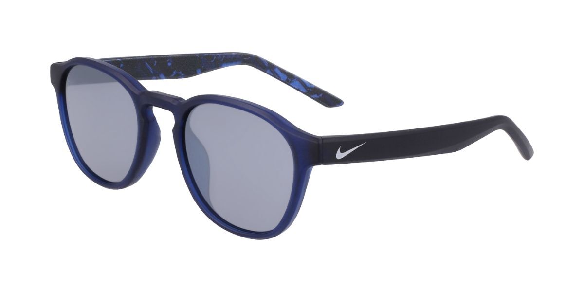 Photos - Sunglasses Nike SMASH DZ7382 410 Men's  Blue Size 47 